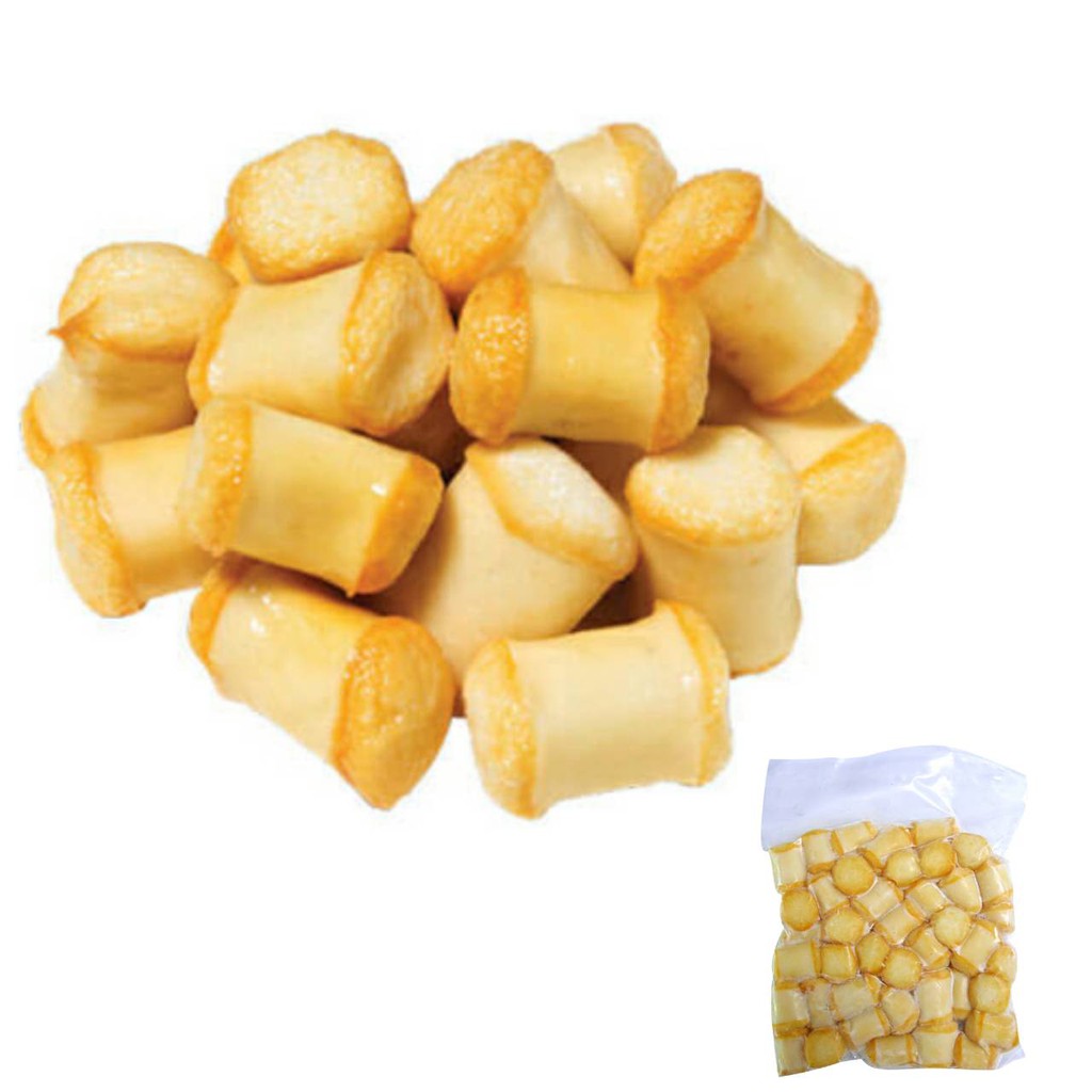เต้าหู้ปลาดัมเบลล์ FISH TOFU DUMBBELL 500G. (41- 42Pcs)