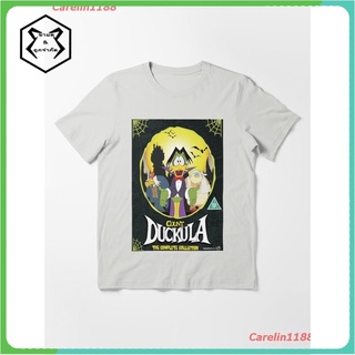 New Count Duckula Essential T-Shirt เสื้อยืด ดพิมพ์ลาย เสื้อยืดผ้าฝ้าย คอกลม cotton แฟชั่น sale Unisex