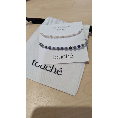 กำไลข้อเท้า touche anklets ใส่ลองครั้งเดียว