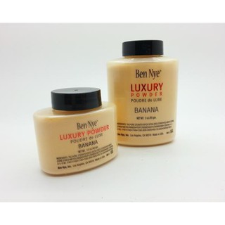 Ben Nye Luxury Powder poudre De Luxe  Buff Banana 85g/42mg แป้งกล้วยอันโด่งดัง *