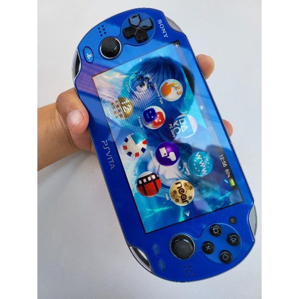 Psvita 1000 Blue💙 (แปลง64GB)