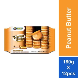 บิสกิตสอดไส้เนยถั่ว Peanut Butter ขนาด 180g