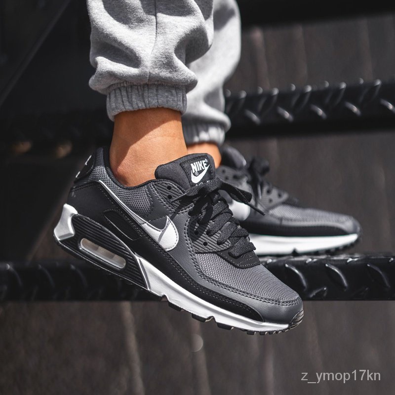 womens air max 90 black white