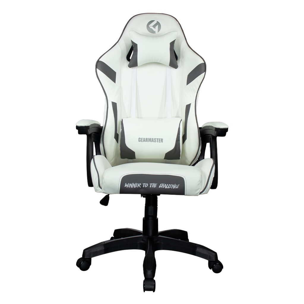 Gearmaster Gaming Chair GCH-01 เก้าอี้เกมมิ่ง White