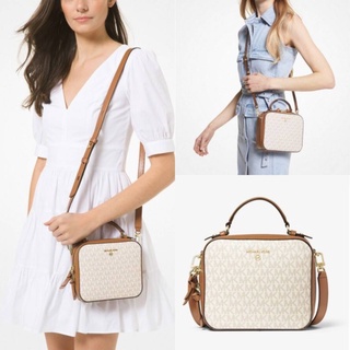 กระเป๋าสะพาย Michael Kors Jet Set Medium Logo Crossbody Bag