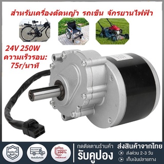 👍Unite อุปกรณ์เสริมมอเตอร์แปรงมอเตอร์ไฟฟ้า 120R/Min 24V250W My1016Z สําหรับเครื่องตัดหญ้า ลู่วิ่ง รถเข็น จักรยานไฟฟ้า