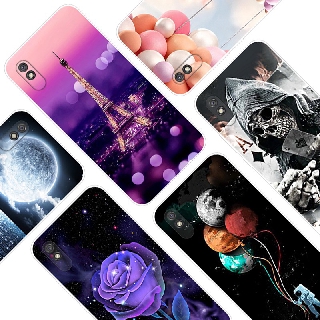 Xiaomi Redmi 9A แฟชั่น Cover Case เคสซิลิโคนใส
