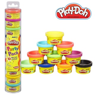 แป้งโดว์ 10 สี 10 กระปุก / เสริมพัฒนาการ เสริมสร้างจินตนาการ Color Dough Party Pack 10pcs