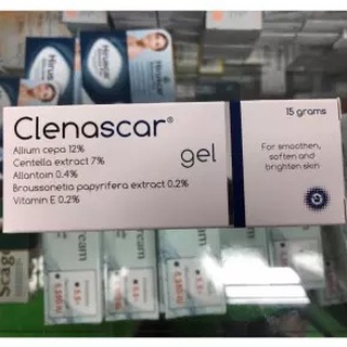 Clenascar GEL 15 g ลดรอยแผลเป็น บำรุงผิวหน้า ลดรอยดำ 1 หลอด