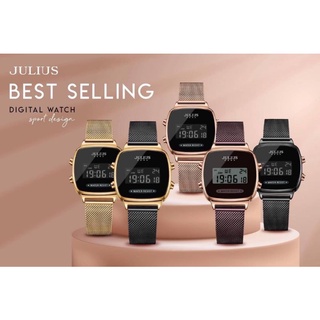 นาฬิกา julius ดิจิตอลเอาใจสาวๆสาตสปอร์ต สินค้า best seller  restock  ♡julius ja-1160