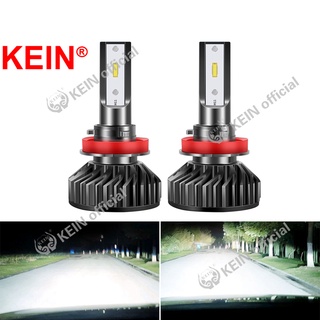 Kein ไฟหน้า ไฟตัดหมอก Led H4 พร้อมพัดลม H1 H3 H11 H7 H8 H9 9005 9006 HB3 HB4 สําหรับรถยนต์