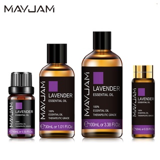 10/30/100ml MAYJAM lavender essential oil for aromatherapy humidifier oils Improve Sleep Air Purifier  candle DIY