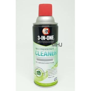 3 IN ONE professional AIR-CONDITIONER CLEANER สเปรย์ทำความสะอาดแอร์สเปรย์ล้างแอร์ ขนาด 331 ml Made in USA