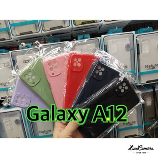 Case GalaxyA12***พร้อมส่งในไทย***เคสTPU​นิ่ม​สีพาสเทลคลุมกล้อง For​ Samsung Galaxy A12(5G) GalaxyA12(5G)