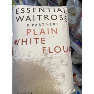 แป้งสาลี เอนกประสงค์ 1.5 kg. Plain White Flour ( Essential Waitrose )