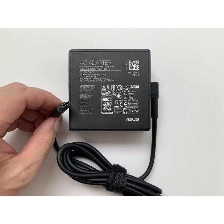 Original ASUS rog Magic X โน้ตบุ๊คแหล่งชาร์จอะแดปเตอร์ A20-100P1A 100W charger