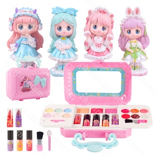 【จัดส่งที่รวดเร็ว】Bliss Mini Box Make Up For Kids Girl เครื่องสำอางเด็ก ชุดแต่งหน้าของเล่นเด็กผู้หญิง ชุดแต่งหน้าเด็กลา