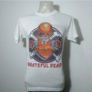 เสื้อวง GRATEFUL DEAD สไตล์วินเทจ เสื้อยืดผู้ชาย