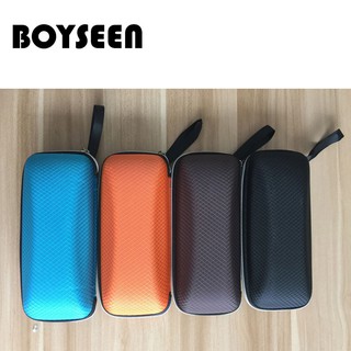 BOYSEEN แว่นตากันแดดแบบพกพาผู้หญิงแว่นตาที่มีซิปป้องกันเปลือกแว่นตากรณี 003