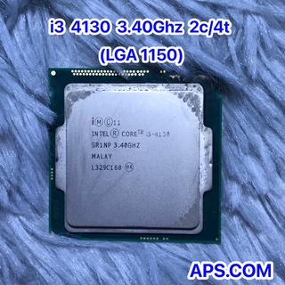 ซีพียู Intel® Core™ i3-4130 3.40 Ghz 2c/4t (LGA 1150) ราคาถูก คุณภาพดี ✅