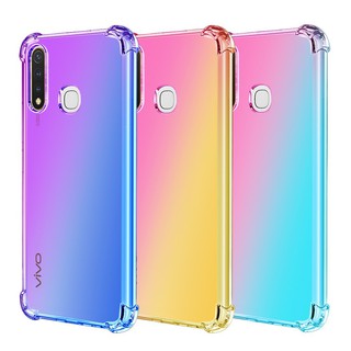 เคสโทรศัพท์ แบบไล่สี สำหรับ Vivo Y19(2019) Y11(2019) Y12(2019) Y15(2019) Y17(2019) V9 V11 V11i