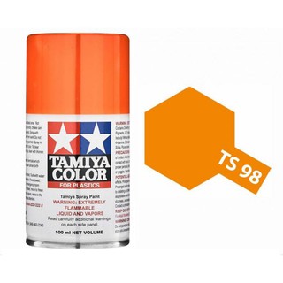 Tamiya Spray Paints TS-98 Pure Orange