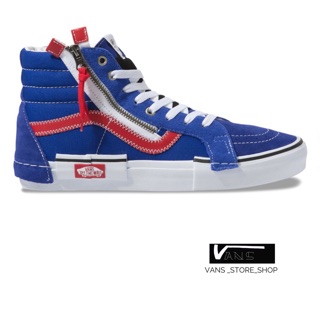 VANS SK8HI REISSUE CAP SURF THE WEB RACING RED SNEAKERS สินค้ามีประกันแท้