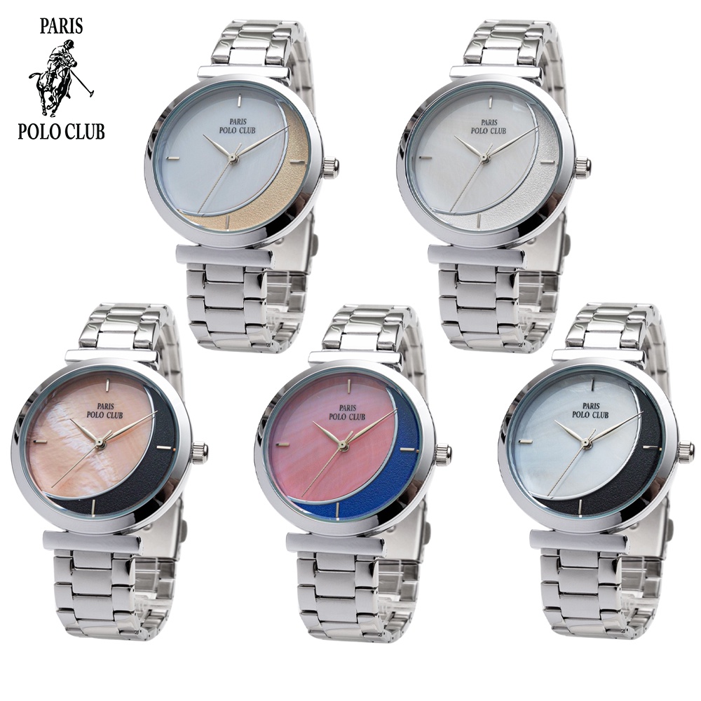 นาฬิกาข้อมือผู้หญิง Paris Polo Club  รุ่น 3PP-2201905L (ปารีส โปโล คลับ)