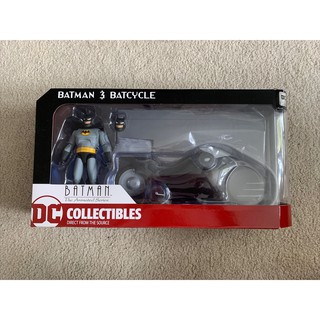 ของเล่นดีซี DC Comics ฟิกเกอร์ Batman: The Animated Series Batman &amp; Batcycle Figure