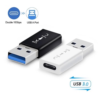 อะแดปเตอร์ Type-c เป็น USB 3.0 สายเคเบิลข้อมูล ดิสก์ U การ์ดรีดเดอร์ TypeC ตัวเมีย เป็น USB ตัวผู้ ABS ชาร์จข้อมูล OTG 1 ชิ้น