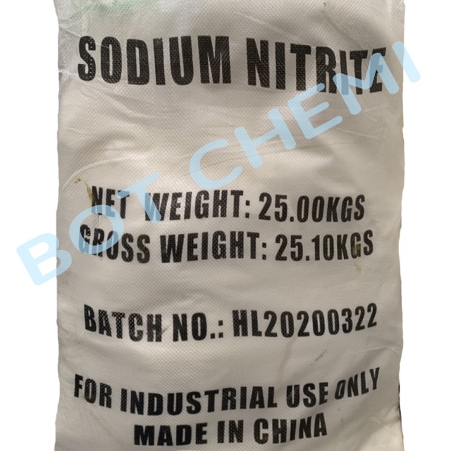 โซเดียม ไนไตร์ท SODIUM NITRITE 1 KG 45฿