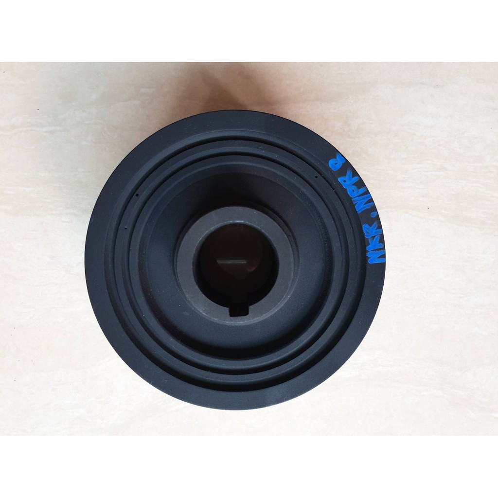 มู่เลย์หน้าเครื่อง (มู่เลย์ข้อเหวี่ยง) ISUZU NPR 115แรง,4BD1 รุ่น2ร่อง ราคาตัวละ 850บาท