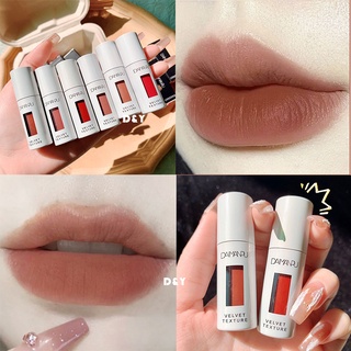 Daimanpu Velvet Nude Lips ลิควิดลิปสติก เนื้อแมตต์ กันน้ํา ติดทนนาน ลิปทินท์เกาหลี เครื่องสําอางแต่งหน้า ลิปติดทนนาน ลิปสติกกันน้ำ ลิปลอกสุรีย์พร ลิปแมท ลิปจิ๋ว ลิปสติก ลิป ลิปนู้ด ลิปทิ้น ลิปเกาหลี ลิปสติกนักเรียน ลิปเปลี่ยนสี เซตลิปสติก ลิปสติกแมท