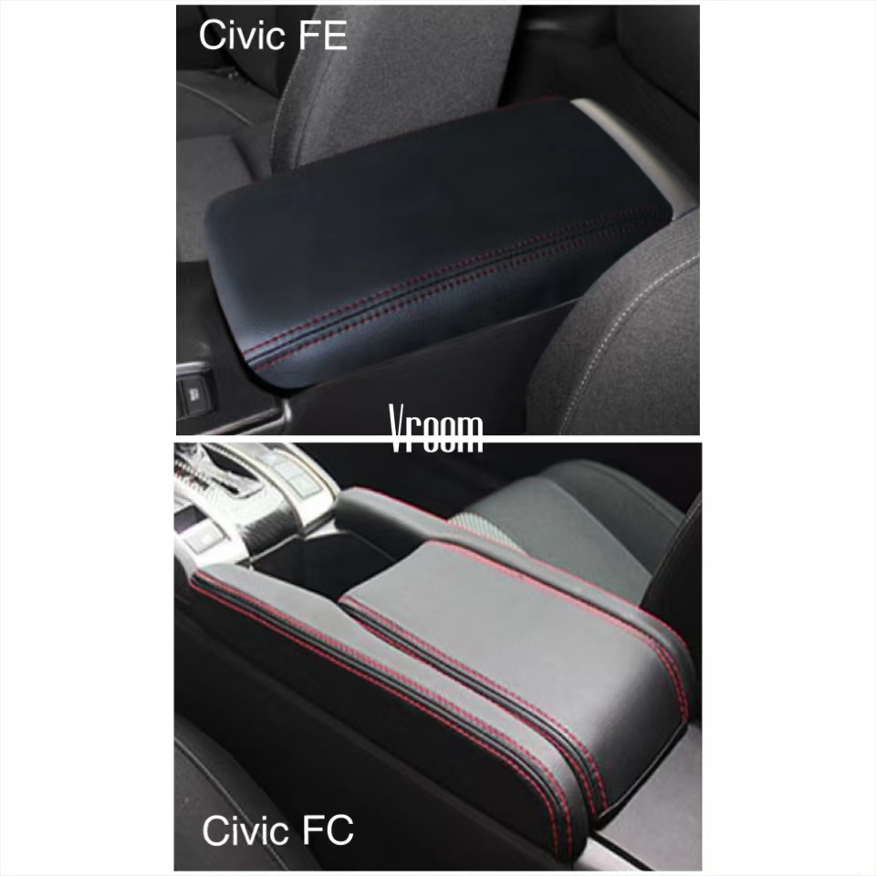 Civic FC 2016-2021 / Civic FE 2022/Civic FD / City GM6 Leather Arm Rest Cover Central Armrest Case