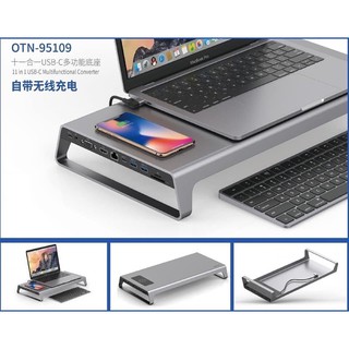 Onten OTN-95109 USB C HUB,Type-C 3.0 Docking Multifunction 11 in 1 รับประกัน 1 ปี