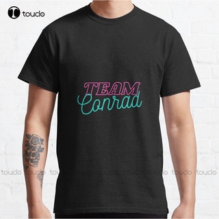 เสื้อยืดโอเวอร์ไซส์เสื้อยืด พิมพ์ลายดิจิทัล Team Conrad แฟชั่นฤดูร้อน สไตล์คลาสสิก สําหรับผู้ใหญ่S-3XL