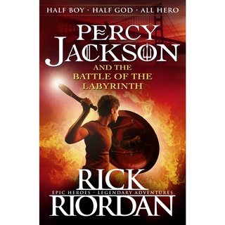 Percy Jackson and the Battle of the Labyrinth (Book 4) (Percy Jackson) English book ใหม่ส่งด่วน