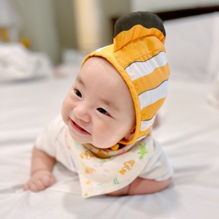 Baby &amp; Co. Baby Hat (ครีบนีโม่) หมวกสำหรับเด็กทารก บรรจุ 1 ชิ้น