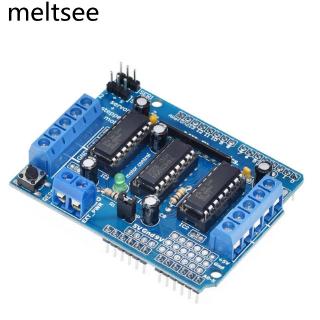 L293D Motor Drive Shield dual l 293 d แผ่นบอร์ดมอเตอร์ไดรฟ์ dual สําหรับ arduino duemilove