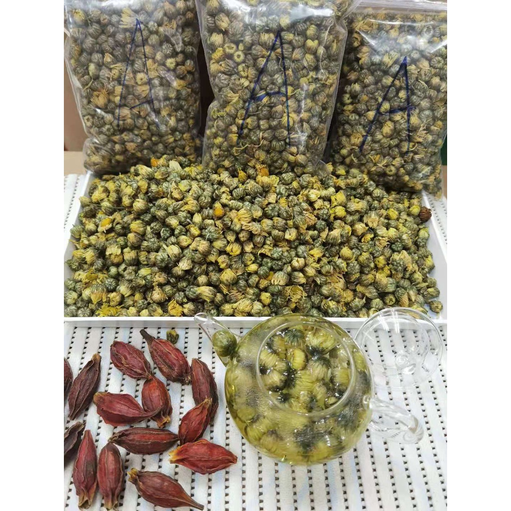 เก็กฮวยอตูมย่างดี （胎菊A）ดับร้อน ล้างตับ บำรุงสายตา ล้างพิษ และต้านการอักเสบ - รูปที่ 2