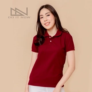 🔥เสื้อโปโลแขนจั๊ม (หญิง) 10สี 🔥 By Do it now สินค้าคุณภาพ จากแห่งผลิตโดยตรง!!