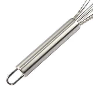 พร้อมจัดส่ง🚛ตะกร้อตีไข่ ตะกร้อตีแป้ง 8/10/12นิ้ว สแตนเลส 304 Stainless Steel Egg Whisk H-B-5