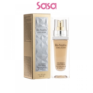 Estee Lauder Ultra Radiance Liquid Makeup SPF20/PA #1W0 (30ml) เอสเต้ ลอเดอร์ อัลตร้า เรเดียนซ ลิควิด เมคอัพ SPF20/PA+++ (#1W0) 30มล