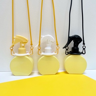 Set ขวดสเปรย์แอลกอฮอล์ แบบกลม+สายคล้องคอซิลิโคน
