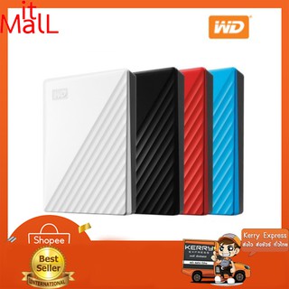 WD 5 TB External Hard Drive ฮาร์ดดิสพกพา รุ่น NEW My Passport 2019,5 TB,USB 3.0,