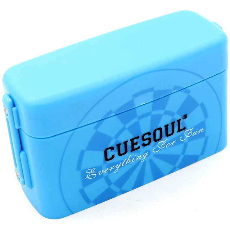 CUESOUL Dart Flights Case สําหรับ ANTIE Hard Dart Case,Extra Dart Flights Holder สีดําสีเหลืองสีฟ้าส