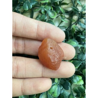 (B) พลอยดิบแท้ คานีเลี่ยน(Carnelian)พลอยธรรมชาติ 100% น้ำหนัก 49.50 กะรัต / ซื้อ 10 ฟรี 1 ทันที!!