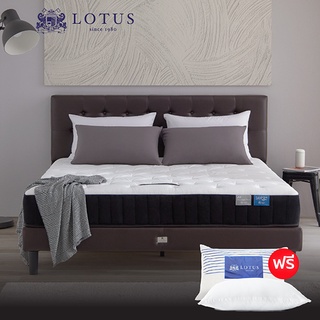 LOTUS ที่นอนสปริงเสริมโฟม (สเปคแน่น) รุ่น The Spa 1000 หนา 9.5 นิ้ว แถมฟรี หมอนหนุนกันไรฝุ่น ส่งฟรี