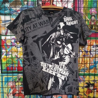 เสื้อยืดมือสอง Usa Vintage Gotham Batman &amp; Joker Ovp หน้าเดียว Size S-M อก19/ยาว26.5