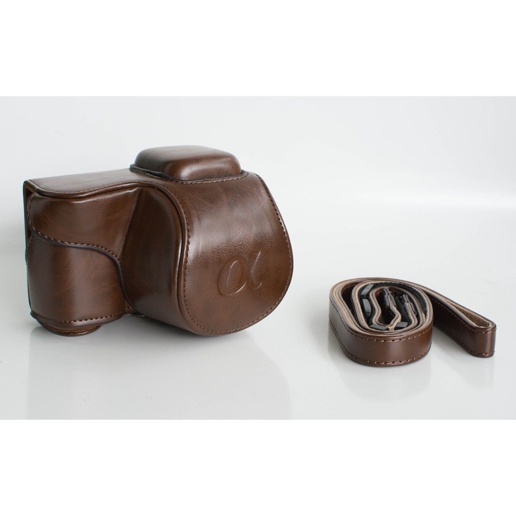 รุ่นที่สาม SONY NEX-5T NEX-5R เคสหนังกล้องสองชิ้นโดยเฉพาะ/กระเป๋ากล้อง เคสป้องกัน เคสกล้อง NEX-5RL NEX-5TL
